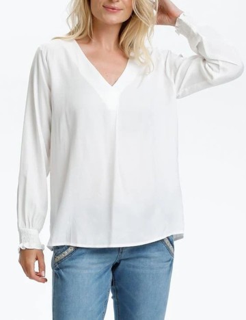 Camasa Cream, alb, 38