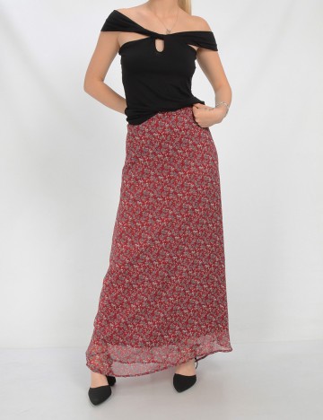 Fusta Vero Moda, visiniu, S