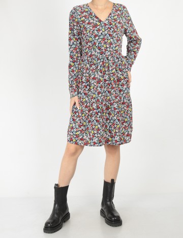 Rochie scurta Pieces, floral, XS