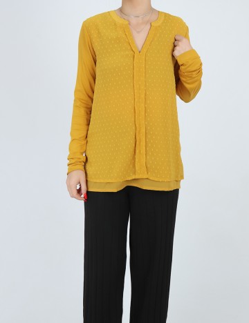 Camasa Kaffe, mustar, 34