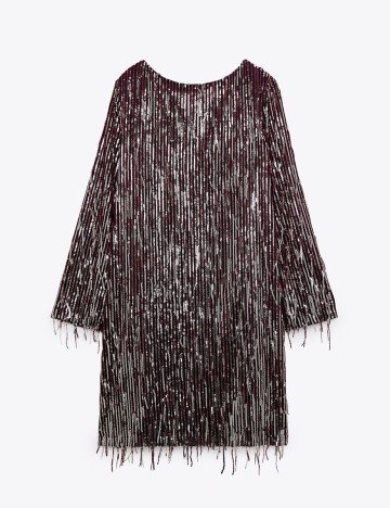 Rochie scurta Zra, pruna