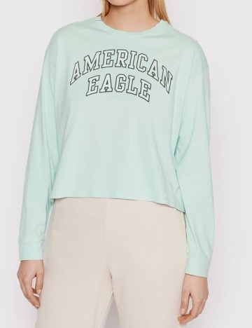 Bluza American Eagle, verde