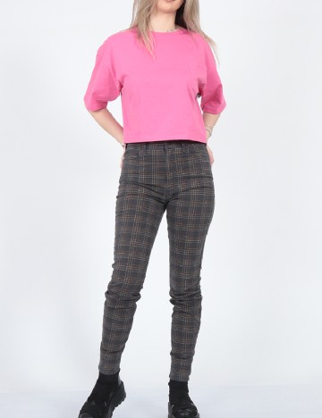 Pantaloni American Eagle, gri petrol