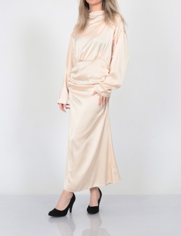 Rochie lunga SHEIN, crem