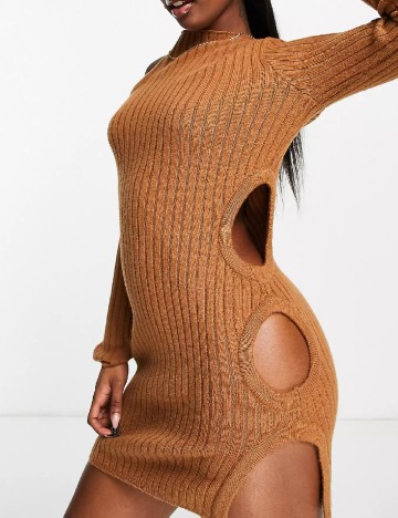 Rochie scurta AsYou, maro