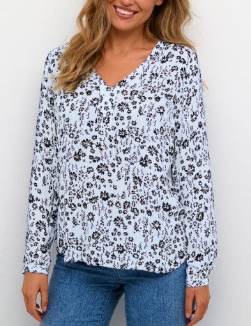 Bluza Kaffe, albastru