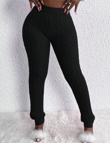 Pantaloni SHEIN, negru