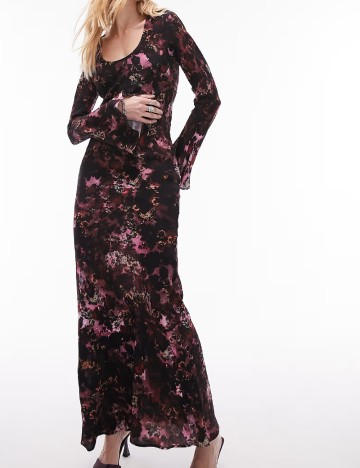 Rochie lunga Top Shop, mix culori