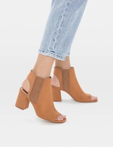 Botine Stradivarius, maro