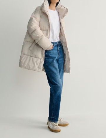 Geaca Reserved, crem