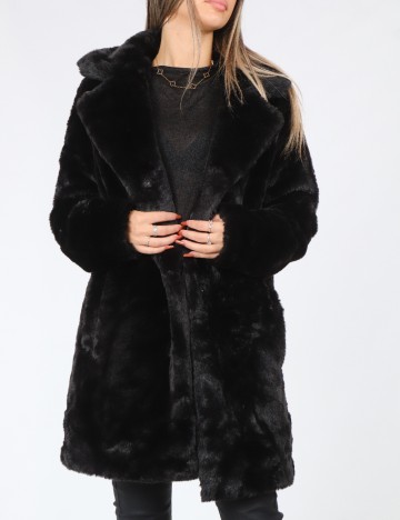 Palton Esmara, negru