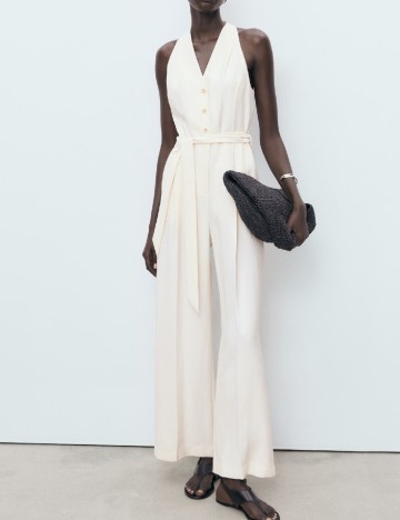 Salopeta Mango, ecru