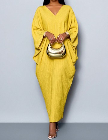 Rochie lunga SHEIN, galben