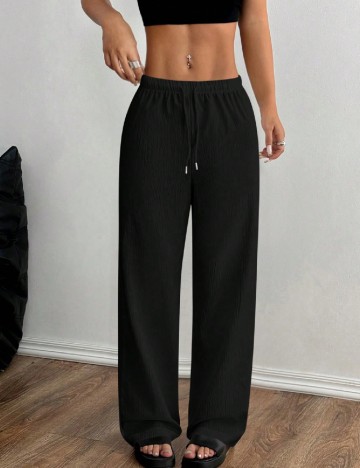 Pantaloni SHEIN, negru