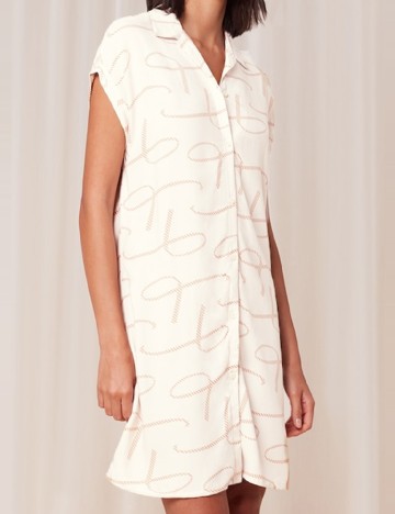 Camasa de noapte Triumph, alb