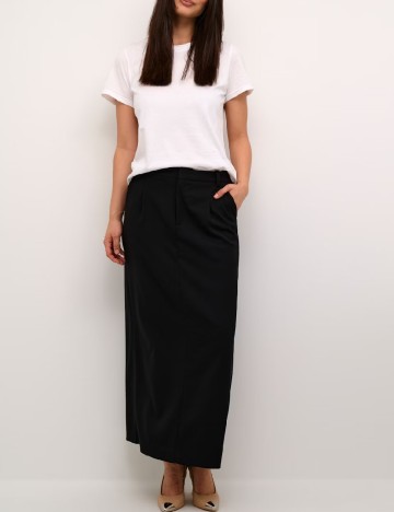 Fusta Kaffe, negru