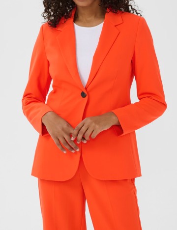 Sacou Kaffe, portocaliu