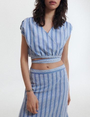 Top Reserved, albastru, 40