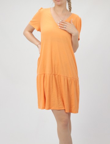Rochie scurta Vila, portocaliu, M
