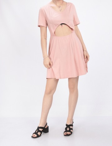 Rochie scurta SHEIN, roz, M