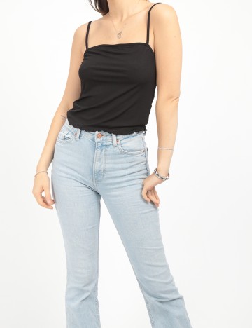 Top Vero Moda, negru, M
