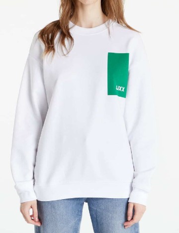 Bluza Oversize Jack&Jones, alb