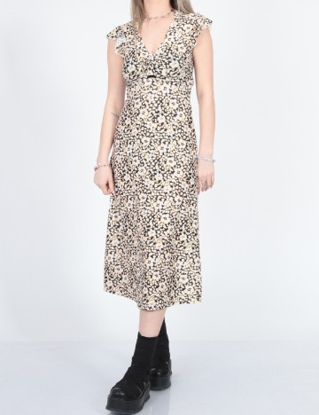 Rochie medie River Island, crem