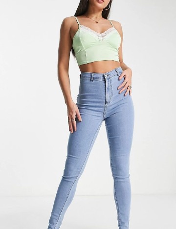 Blugi Don t think twice, albastru