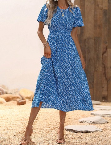 Rochie medie SHEIN, albastru