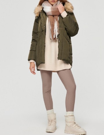 Geaca House Brand, verde