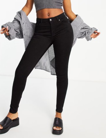 Blugi Top Shop, negru