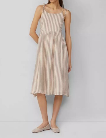 Rochie medie Q/S, crem