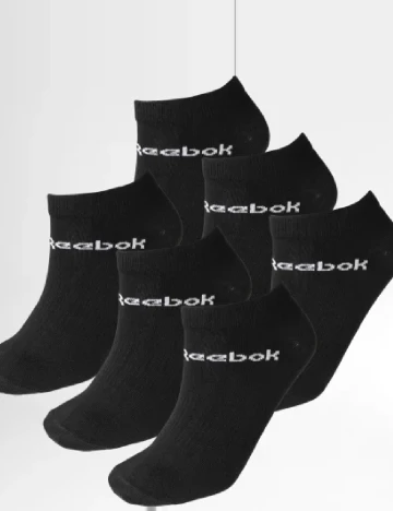 Set sosete Reebok, negru Negru