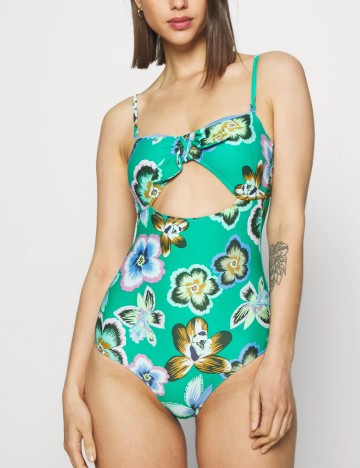 Costum de baie Aerie, verde