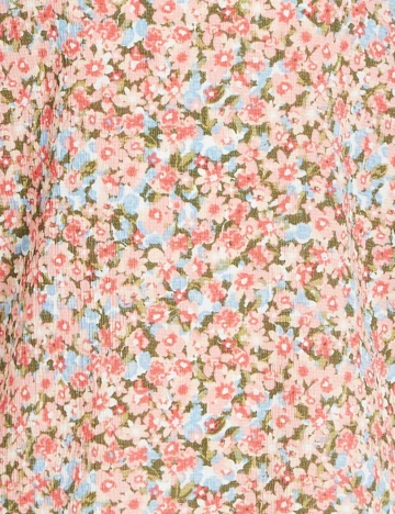 Bluza Little Pieces, floral Floral print