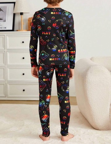 Pijama Shein Kids, negru