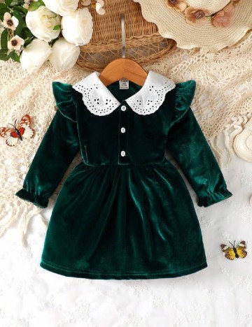 Rochie Shein Kids, verde