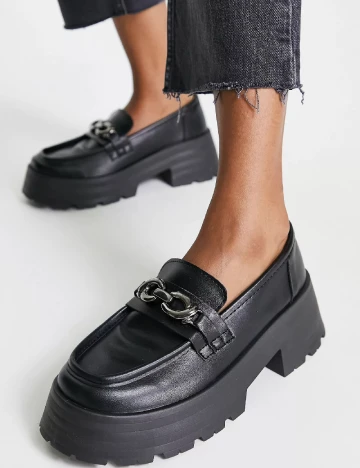 Mocasini ASOS, negru Negru