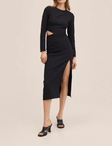 Rochie medie Mango, negru