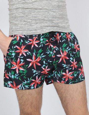 
						Short de baie Guess, floral