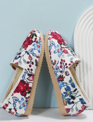 Espadrile SHEIN, floral print