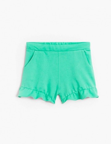 
						Pantaloni Scurti Mango Kids, verde, 11-12 ANI