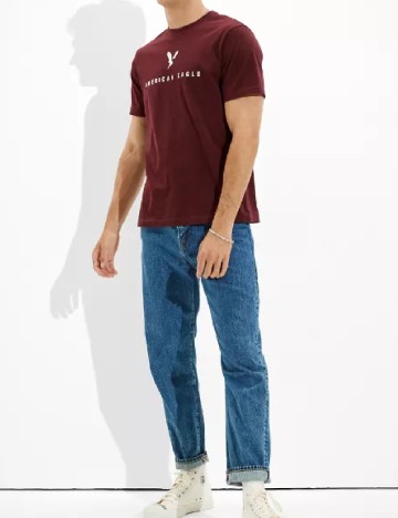 
						Tricou American Eagle, visiniu