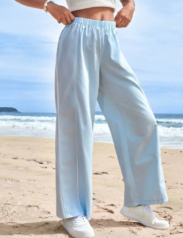 Pantaloni SHEIN, bleu