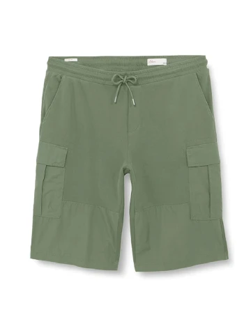 Pantaloni scurti s.Oliver Plus Size Men, verde Verde