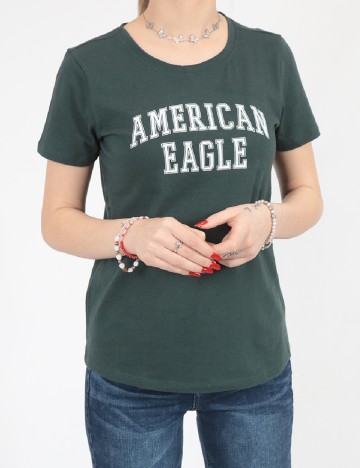 Tricou American Eagle, verde