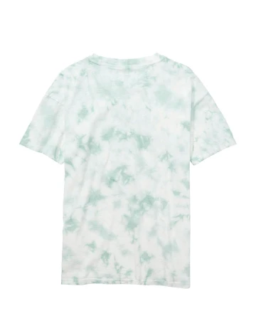 Tricou American Eagle, alb/verde Verde