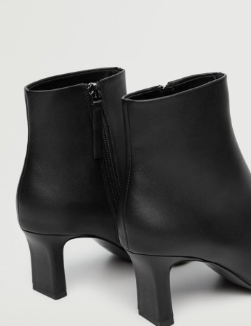 Botine Mango, negru