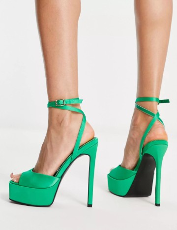 Sandale ASOS, verde