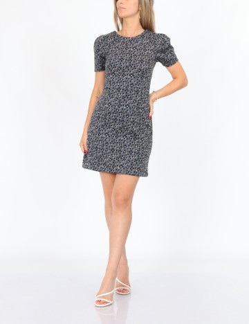 Rochie Reserved, gri inchis